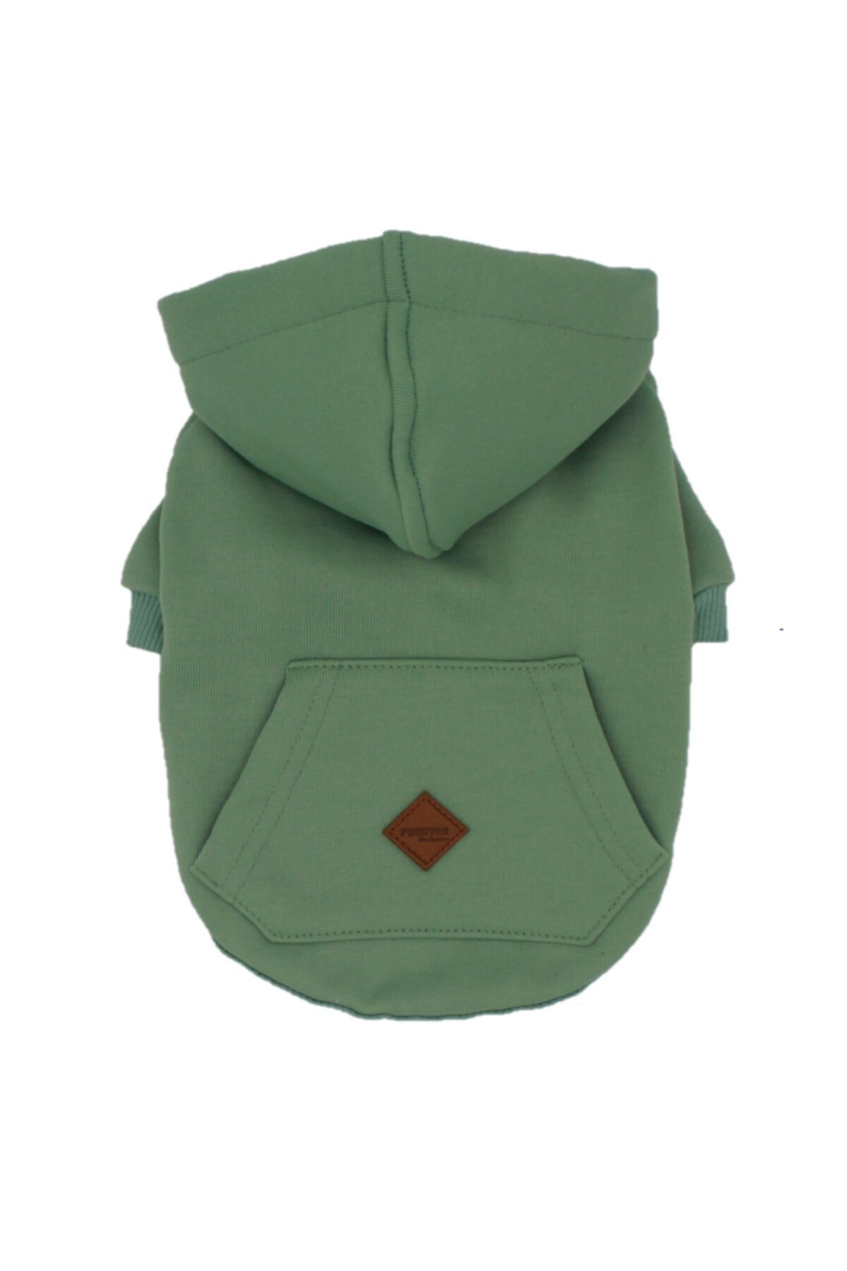 Çağla Yeşil Kanguru Cepli Kedi-köpek Hoodie- Sweatshirt Kedi Köpek Kıyafeti