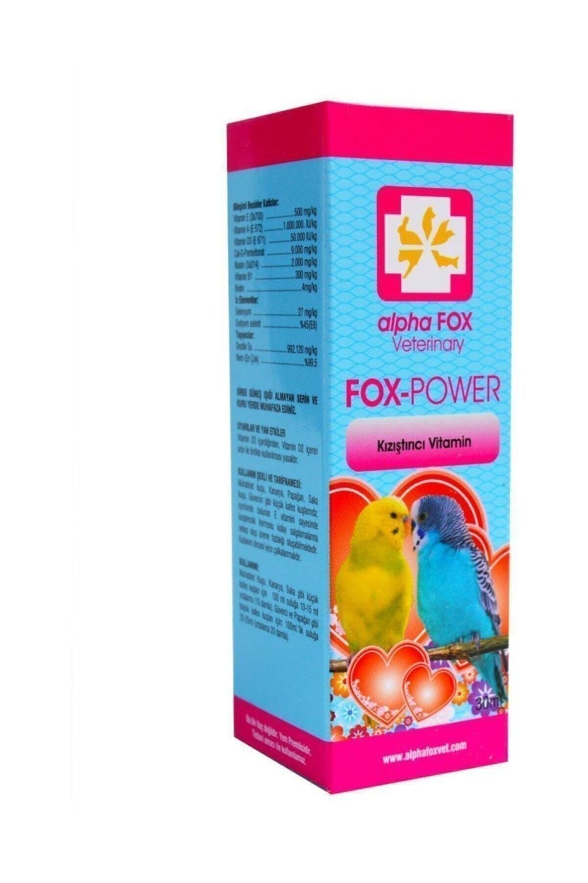 Veterinary Power Kuşlar Için Kızıştırıcı Vitamin 30ml