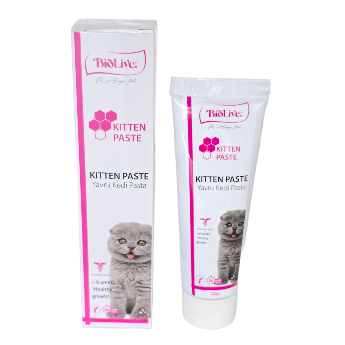 Biolive Kitten Yavru Kediler İçin Malt Vitamin Paste 100gr