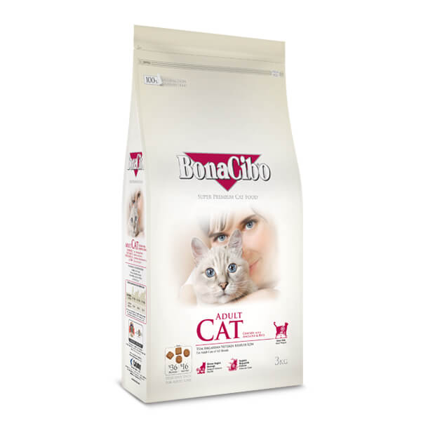 BonaCibo Adult Cat Tavuklu Yetişkin Kedi Maması 2 Kg