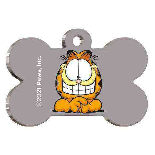Garfield Kemik Şekilli Kedi ve Köpek Künyesi