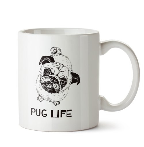 Pug Life Tasarım Kupa