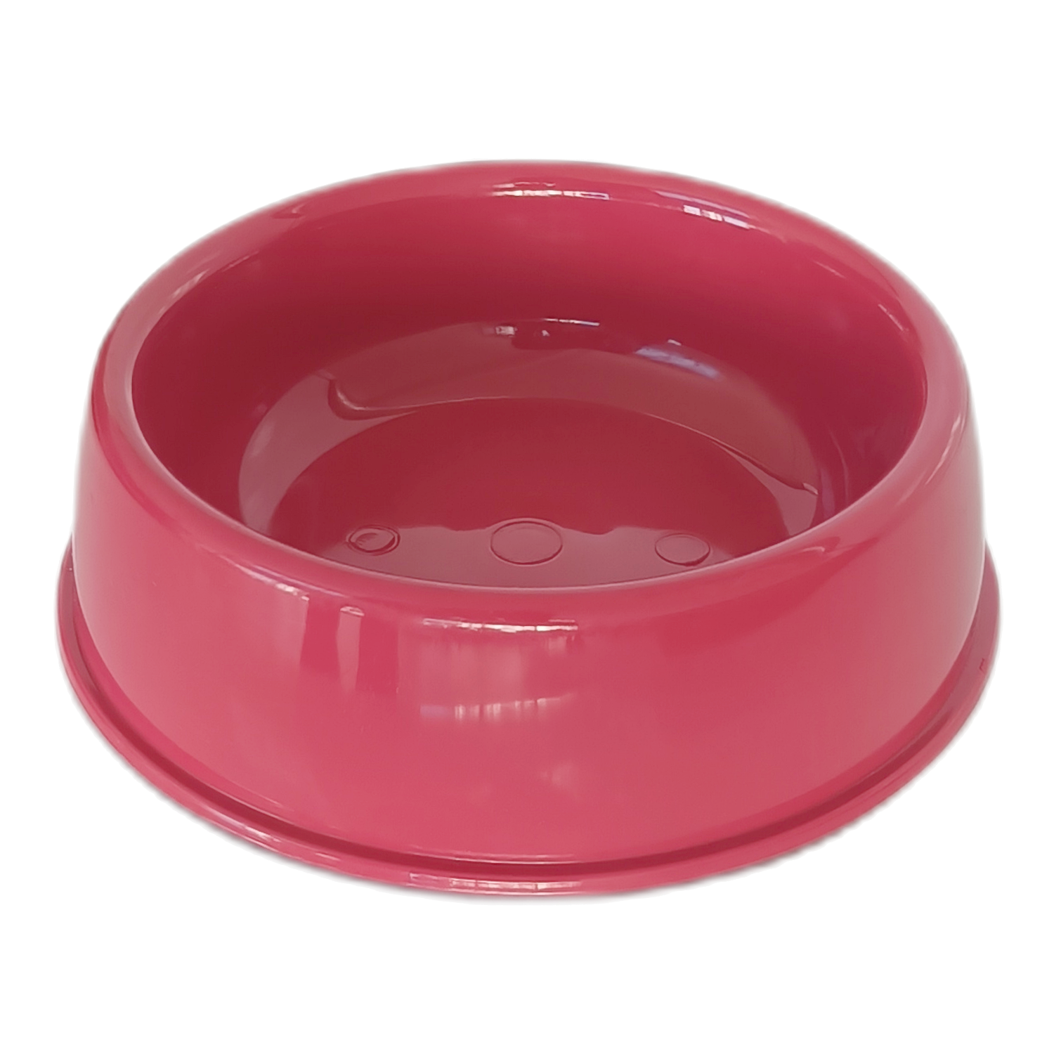 Markapet Kedi Köpek Plastik Mama Ve Su Kabı 20 cm - 200 ml Kırmızı