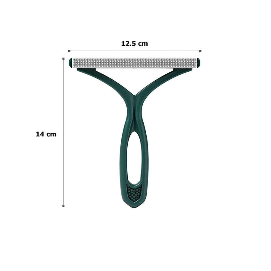 Markapet Silikon Çift Taraflı Tiftik Ve Tüy Toplayıcı 12.5 cm*14 cm Gri