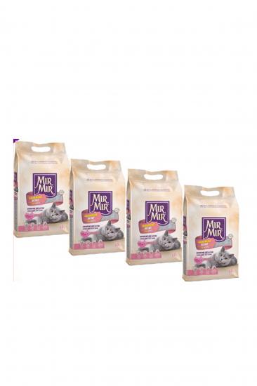 Mırmır Bentonit Kedi Kumu 4 x 10 lt