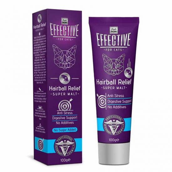 Effective Hairball Relief Super Kedi Tüy Yumak Engelleyici Malt 100g